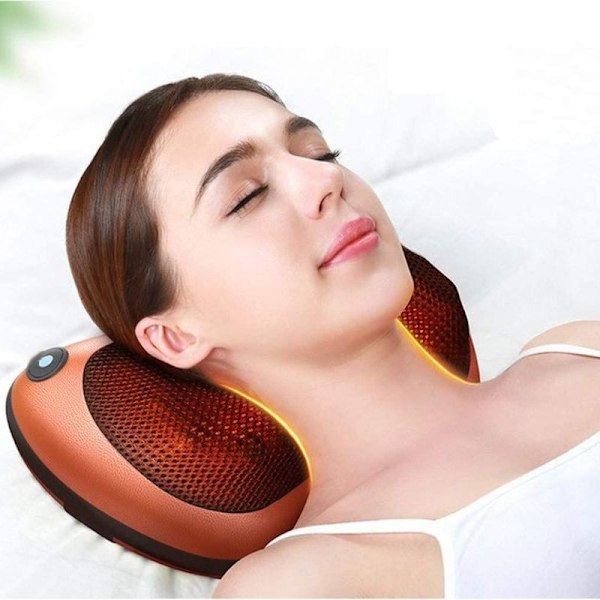 Massager Shiatsu 3D massagekudde med värmefunktion Elektrisk nackmassage