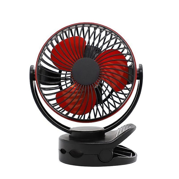 HHL Mini desk fan 360 degree rotation 4 speeds adjustable