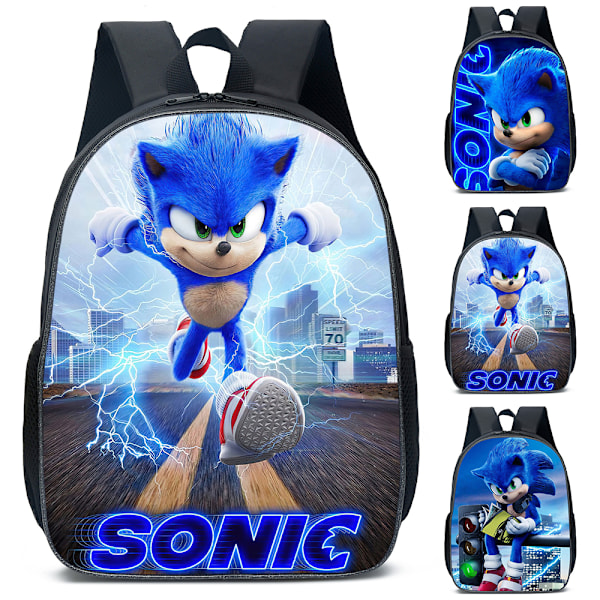 Sonic-reppu Suuri kouluhahmo reppu kaksinkertainen C