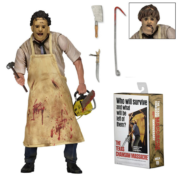 Texas chainsaw massacre 4" ultimate leather face action figure