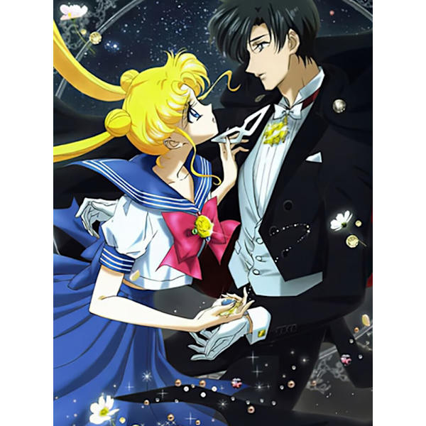 30x40cm Aikuiset Lapset 5D DIY-setti - Anime Gi