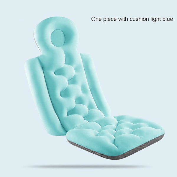Helkroppsbadkudde, Badkarskudde, Spa Badkarskudde Ergonomisk Kudde ForBY blå blå blue Full