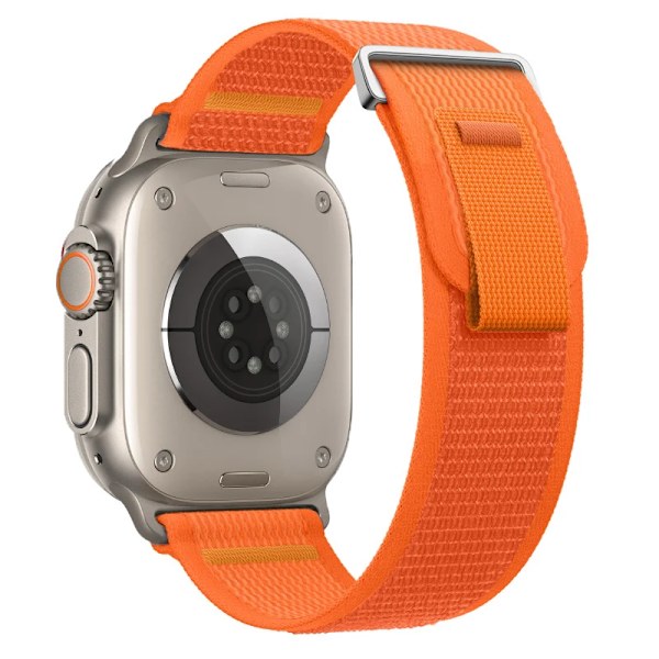 Trail Loop rem til Apple Watch Band 44mm 40mm 45mm 41mm 42 44 45 mm Sportsarmbånd iwatch Ultra 2 49mm serie 9 8 se 7 6 5 4 3 alpine orange15 alpine orange15 41mm 40mm 38mm