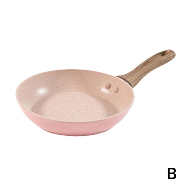 Induktion/Öppen Låga Mini ROSA Non-Stick Stekpanna Ägg/Biff 12/ pinkB 16cm
