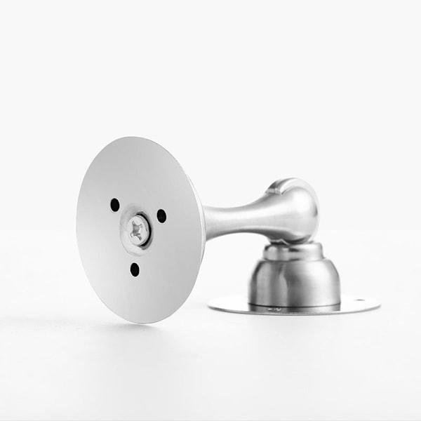 Rustfritt Stål Lås Magnetisk Lås Dørspenne Skrue Spikerfri Installasjon Sterkere 1 stk Møbelbeslag