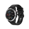 Silikonerem til Garmin Fenix 6X - 26mm - Sort