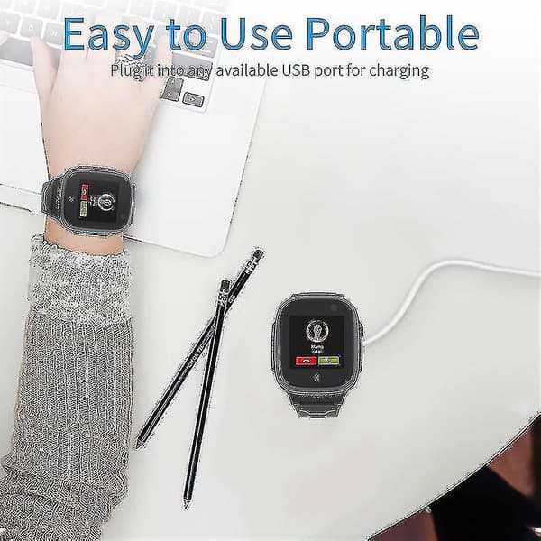 USB-opladerkabel til børneur Xplora X5 Play X5 X4 white