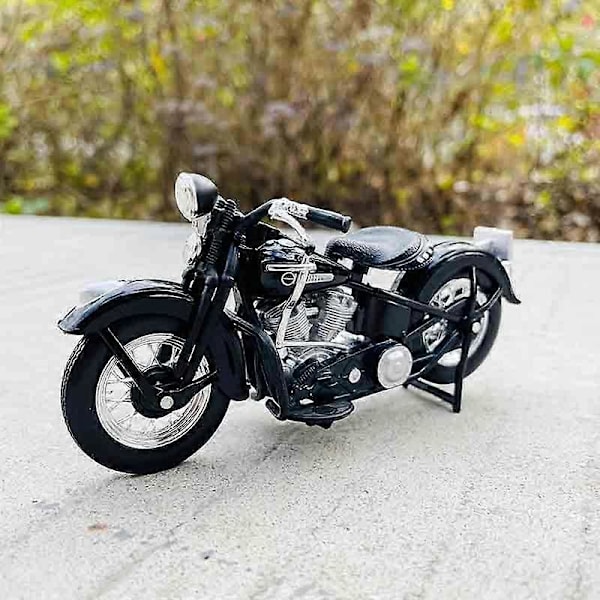 1:18 Harley-Davidson Moottoripyörä 1948 FL Panhead automalli metalliseos moottoripyörämalli leluautosarja