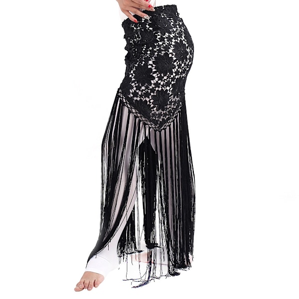 Belly Dance Hip Skirt Tassel, Rave Fringe Triangle Hip Scarf