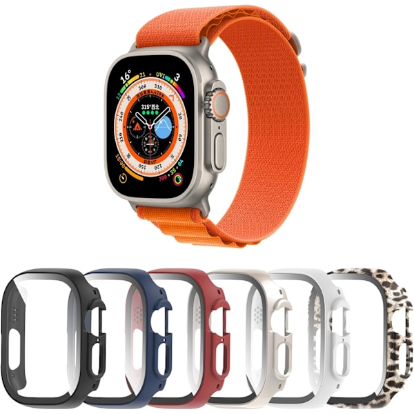 6-pack kotelo Apple Watch Series 8 Ultra 49Mm näytönsuojalle 6-Pack 4 6-Pack 4 49mm