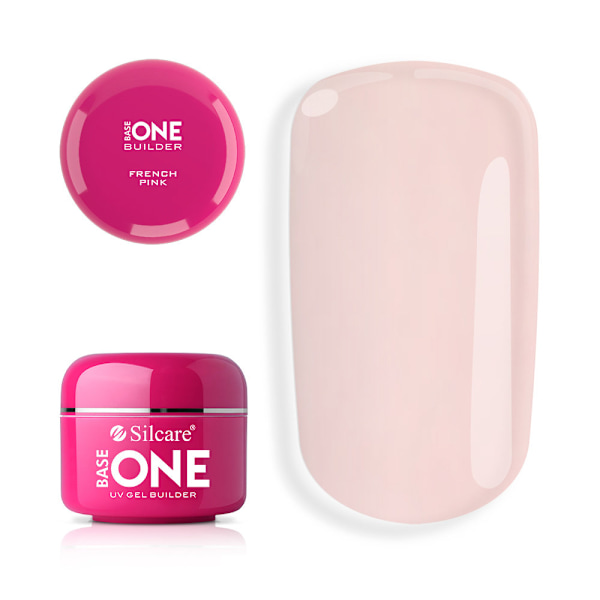 Base one - Builder - Ranskalaisen vaaleanpunainen 15g UV-geeli Pink Rosa