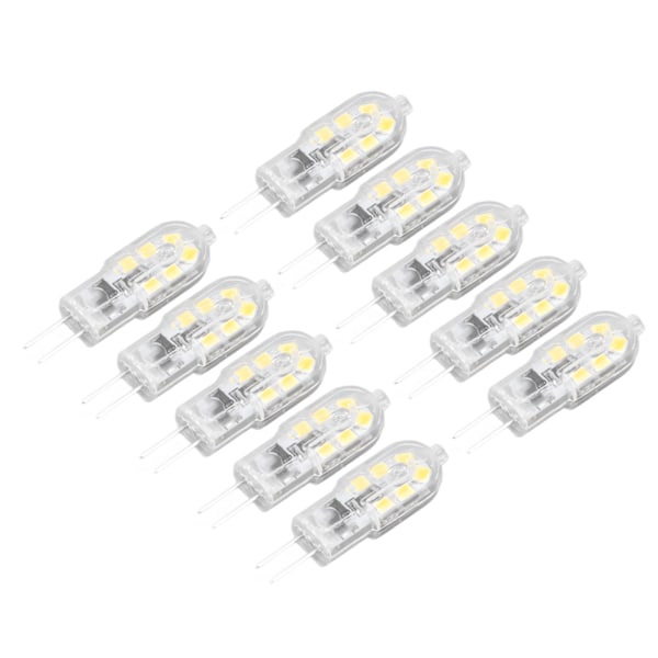 10 st G4 LED-lampor, dimbar ljusstyrka, hög färgåtergivning
