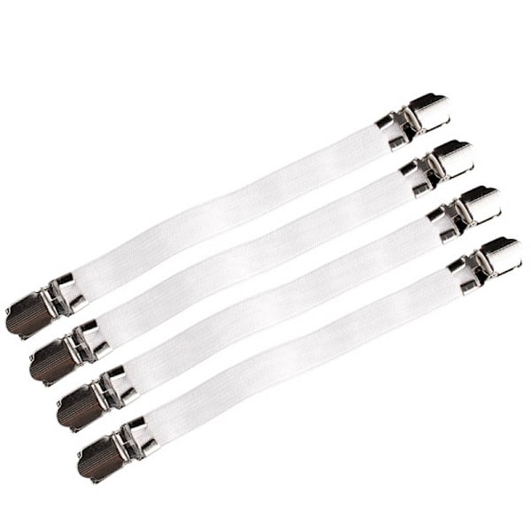 4 stk. Nyttige alsidige lagenholdere madras elastisk holder clips gribere værktøj