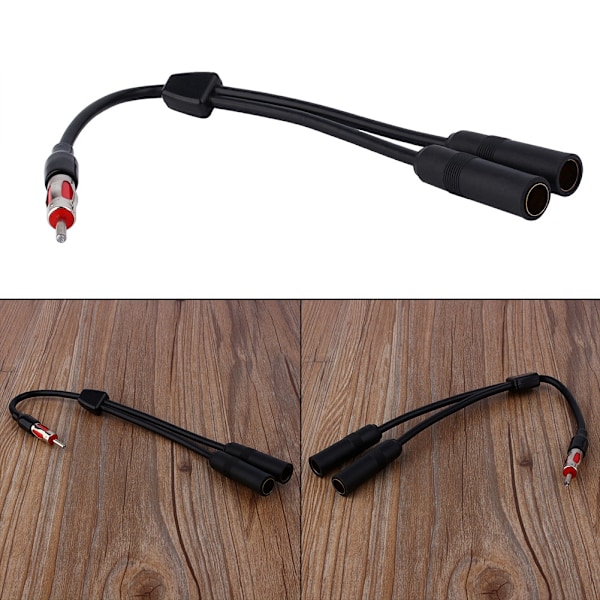 Auton autoradion antenni stereo 2 naaras - 1 uros jakaja jatkojohto
