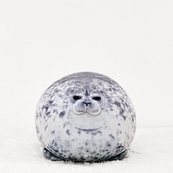 MerryXD Chubby Blob Selpute, Fylt Bomulls Plysjdyr Søt Hav Liten (11,8 tommer)