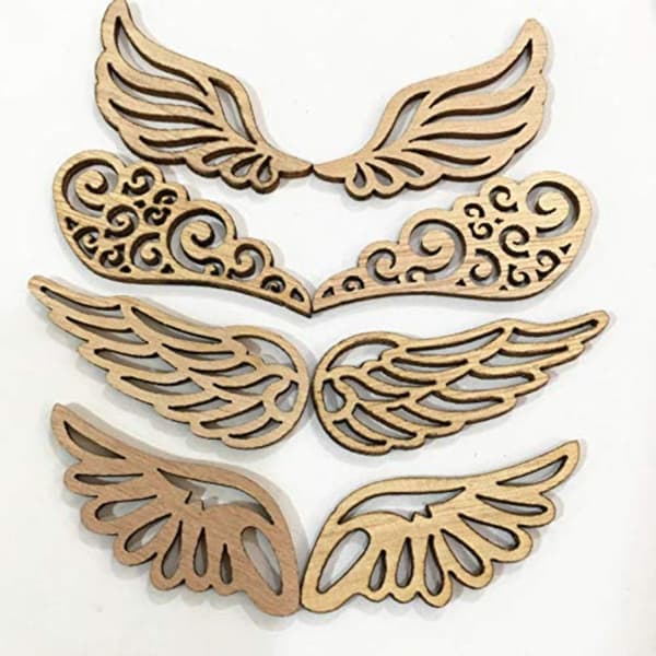 80 stk. Angel Wings Trepatcher, Ubehandlet [GKS]