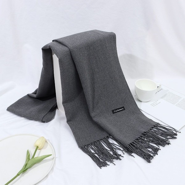 Cashmere Sjal Ullsjal RÖD - Perfekt rode