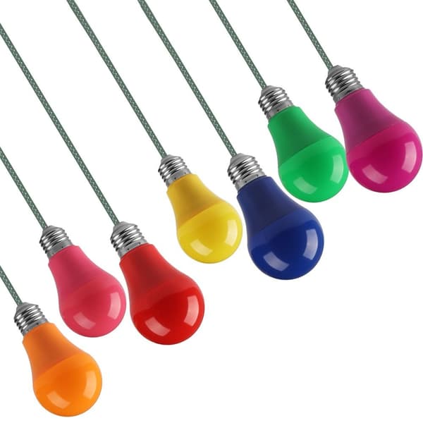 LED-lampa A60 E27 Röd[GKS] Red E27-E27