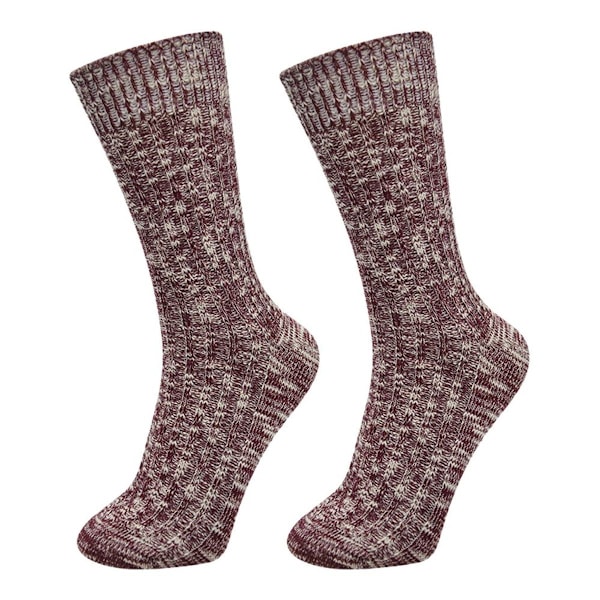 Winter Warm Thick Knitted Wool Soft Vintage Casual Crew Socks 3 KLB