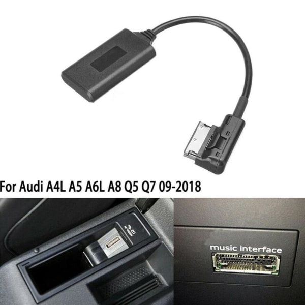 MMI Bluetooth Adapter Audio AUX Kabel för A4L A5 A6L Q7 Q5 A8