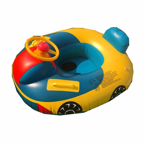 Inflatable floating air bed for children sea boat swimming rafts with 2