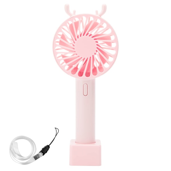 Antlers Design Portable Mini Fan 3 Speed Pocket Fan Wind Coo