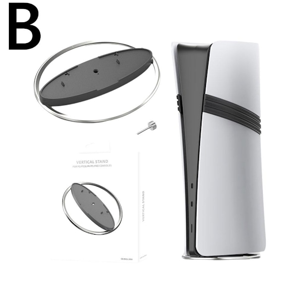 för PS5 Pro/slim Metall Stående Bas & Silvery 1pcs