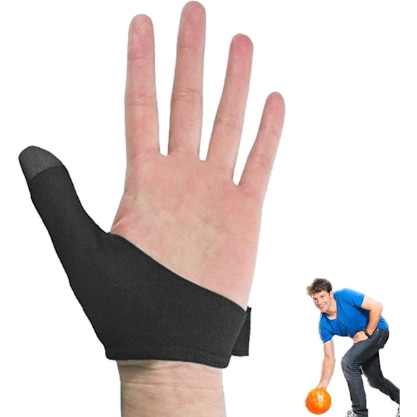 Slidstærk tommelfingerbeskytter til bowling - Universal unisex tommelfingerbeskytter til voksne