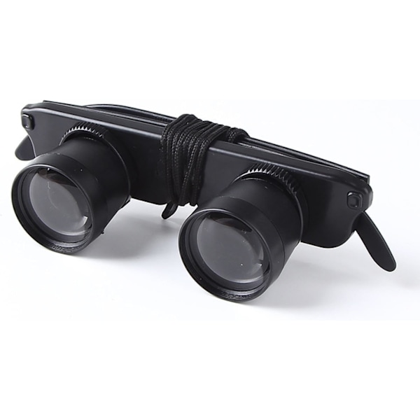 Håndfri brille-kikkert, kikkertteleskop, fiskeri, fuglekiggeri