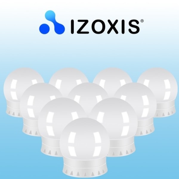 LED-lampor för sminkspegel sminkbord - Fästs runt spegeln White White