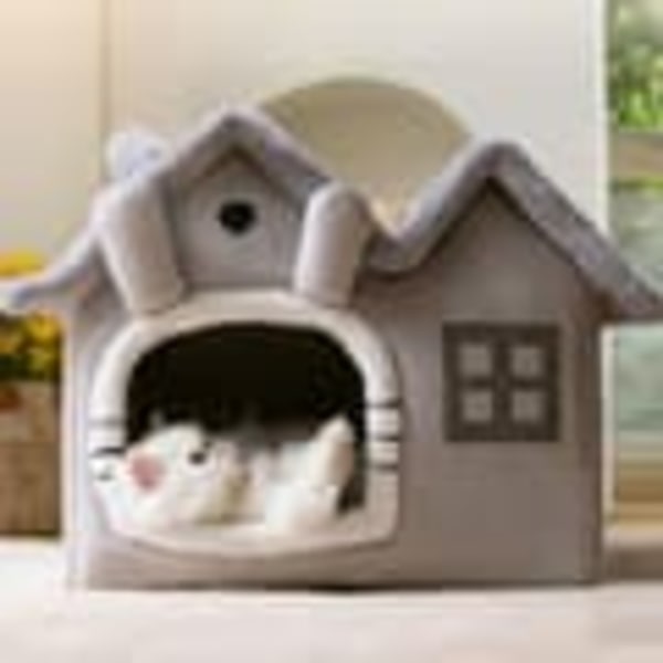 Hus med katteseng/hundeseng