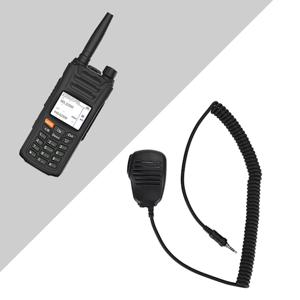 Vandtæt PTT håndholdt mikrofonhøjttalermikrofon passer til Yaesu Vertex VX‑6R VX‑7R