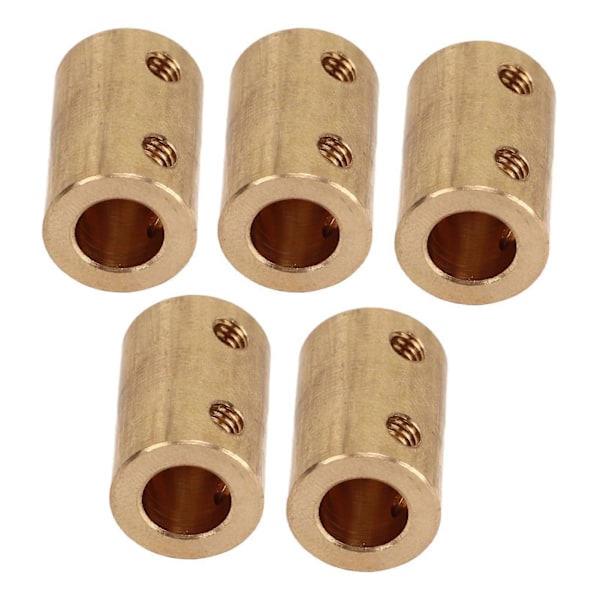 Stiv Kobling i Messing Motorakseltilkobling 5 stk 14mm OD 22mm Lengde 5 Til 8mm ID Bore【GKS】