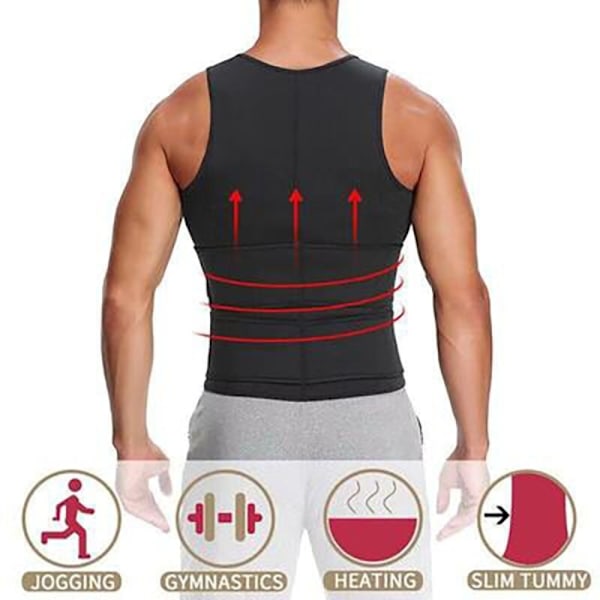 Body Shaper kompressionsvest 3XL 3XL