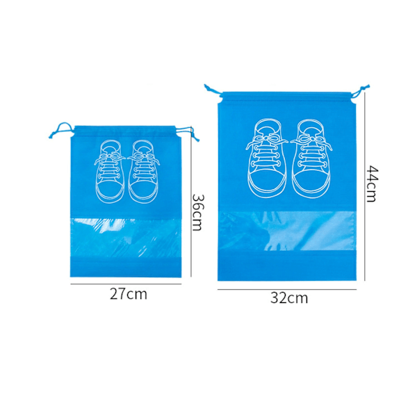 Rejsetaske til sko 20 stk. - Navy blå