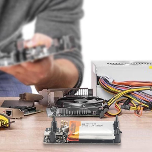 Ny Ups Lite V1.2 Ups Strøm Hat Board Med Batteri Elektrisitetsdeteksjon For Raspberry Pi Zero Zero