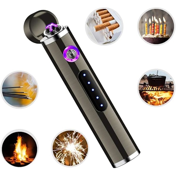 Elektrisk lighter, USB genopladelig lighter, bue lighter med