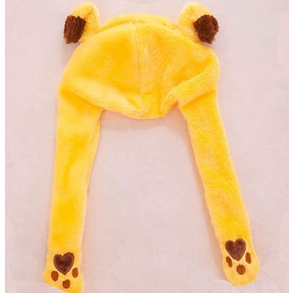 Sjov plys Pikachu hat, ører der bevæger sig og hopper, Cosplay kostumer