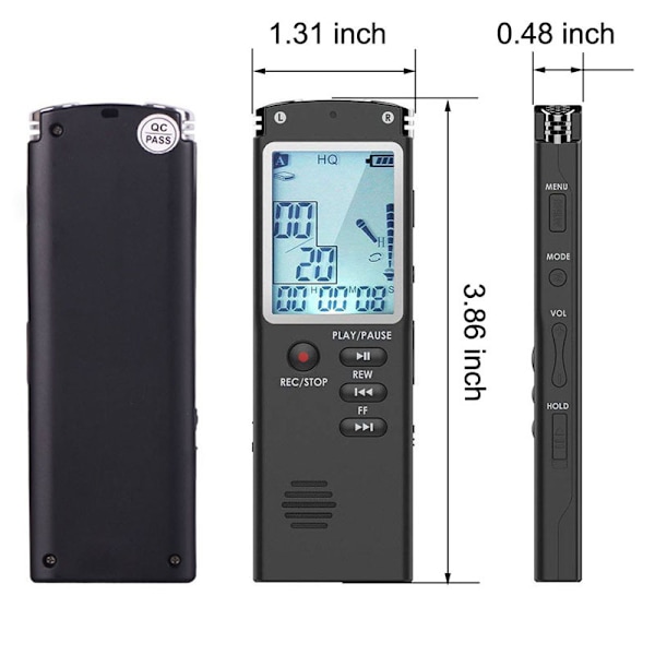 16GB Ghost Paranormal Hunting EVP Recorder. 1st class mail