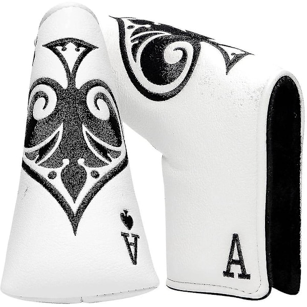 pc Putteröverdrag för Bladputters - Golf Putteröverdrag Vit