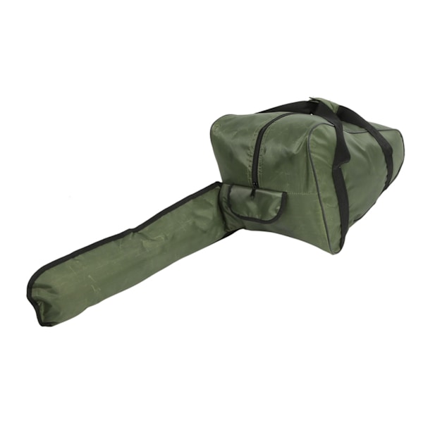 Chainsaw Carrying Case HeavyDuty Waterproof Oxford Fabric Portable Bag for Lumberjacks (Army Green)