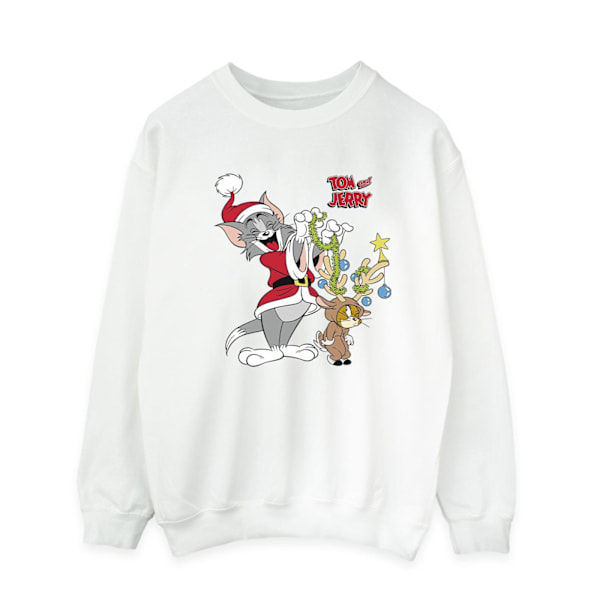 Tom & Jerry Herr Jul Ren Hupari S Valkoinen White S