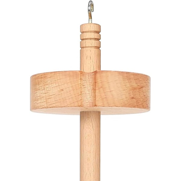 Drop Spindle, Garn Drop Spindle Top Hvirvel Spin Træ Håndspinding Uld Starter Spin
