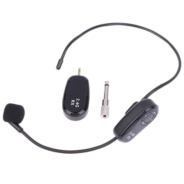 Headset 2.4G trådløs mikrofon sender med modtager [GKS]