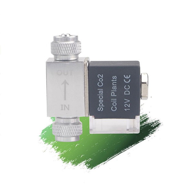 AC100-240V Enkel/Dobbel Hode Akvarium CO2 Magnetventiler Regulator Lav Temperatur Fisk Tank Elektriske Magnetventiler EU Plugg EU plug Double