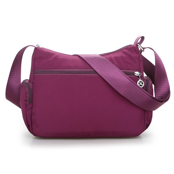 Vanntett Nylon Mote Dame Skulderveske Red