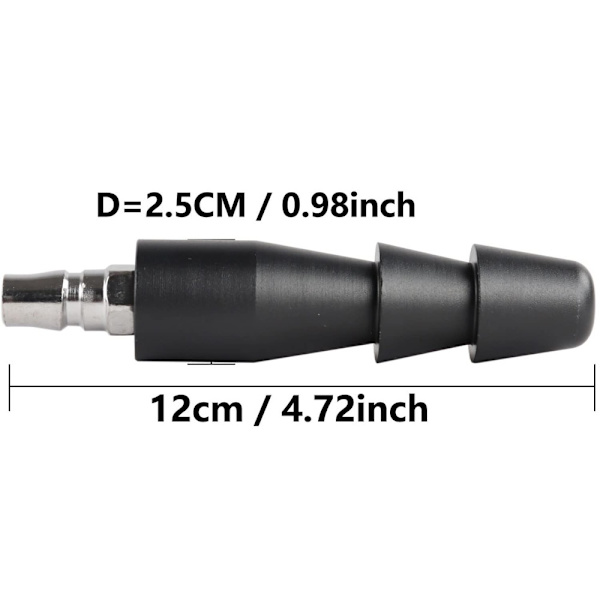 Vac U Lock Adapter Quick Connect Enhed Bøjelig Fjeder【ad】