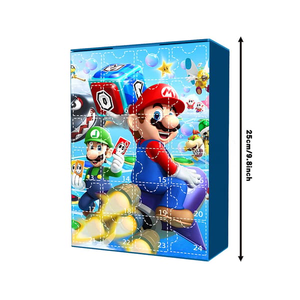 Julekalender med 24 Super Mario Bros-figurer