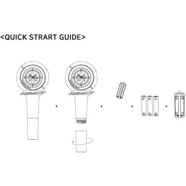 Niaycouky Stray Kids Lightstick, Jubellys til koncertlys