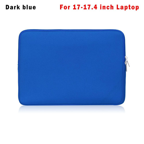 Laptopväska Fodral Mörkblå FÖR 17-17,4 TUM mörkblå dark blue For 17-17.4 inches